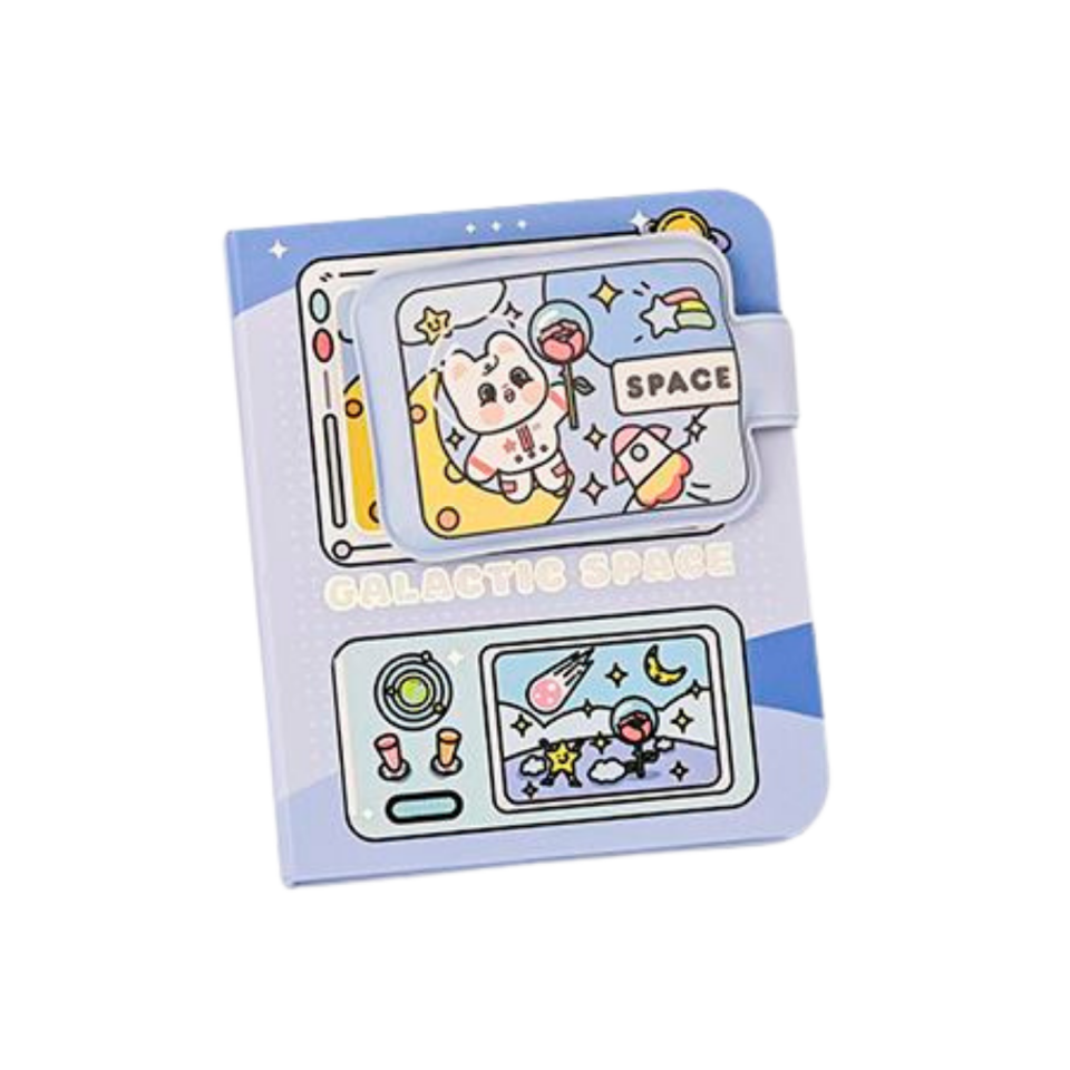 Mikro Minish Space Game Squıshy Mini Not Defteri 128yp Mini20-01