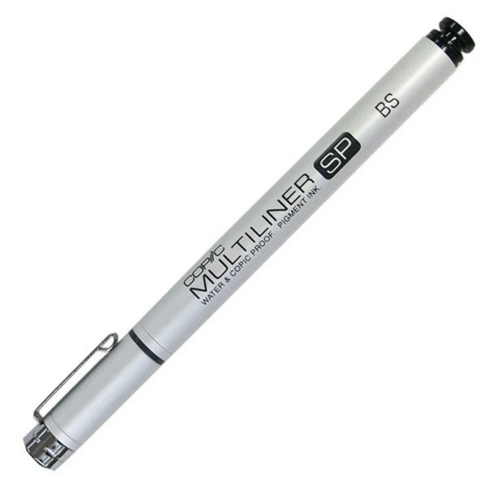 Copic Multiliner SP Brush Black Pen