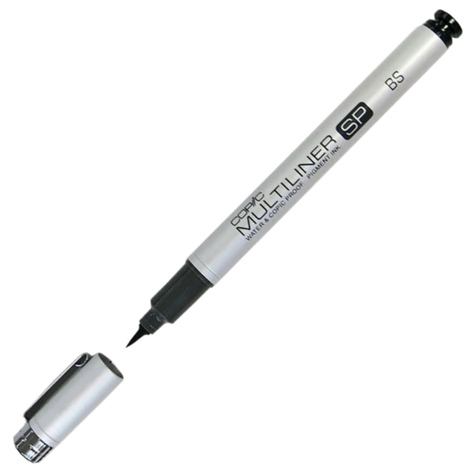 Copic Multiliner SP Brush Black Pen
