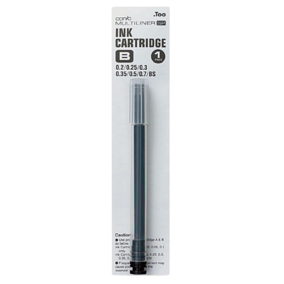 Copic Multiliner SP Yedek Mürekkep Kartuşu B Kalem