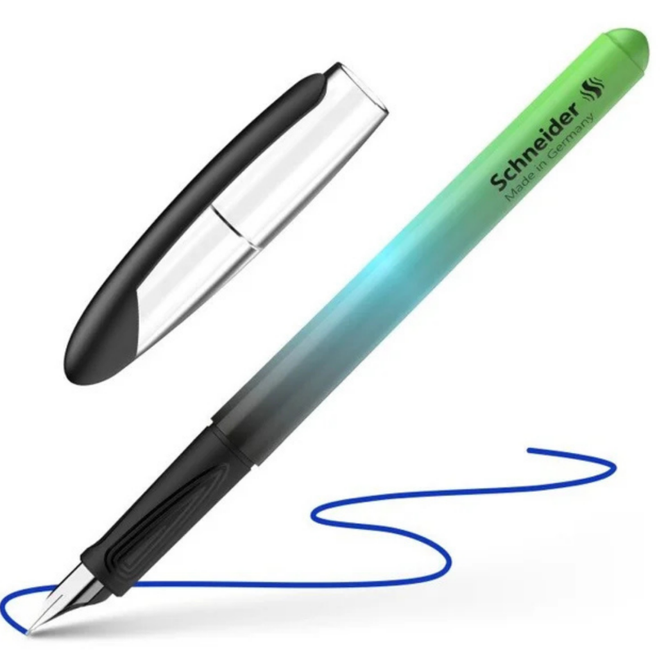 Schneider Sıs Voyage M Dolma Kalem Siyah-Yeşil