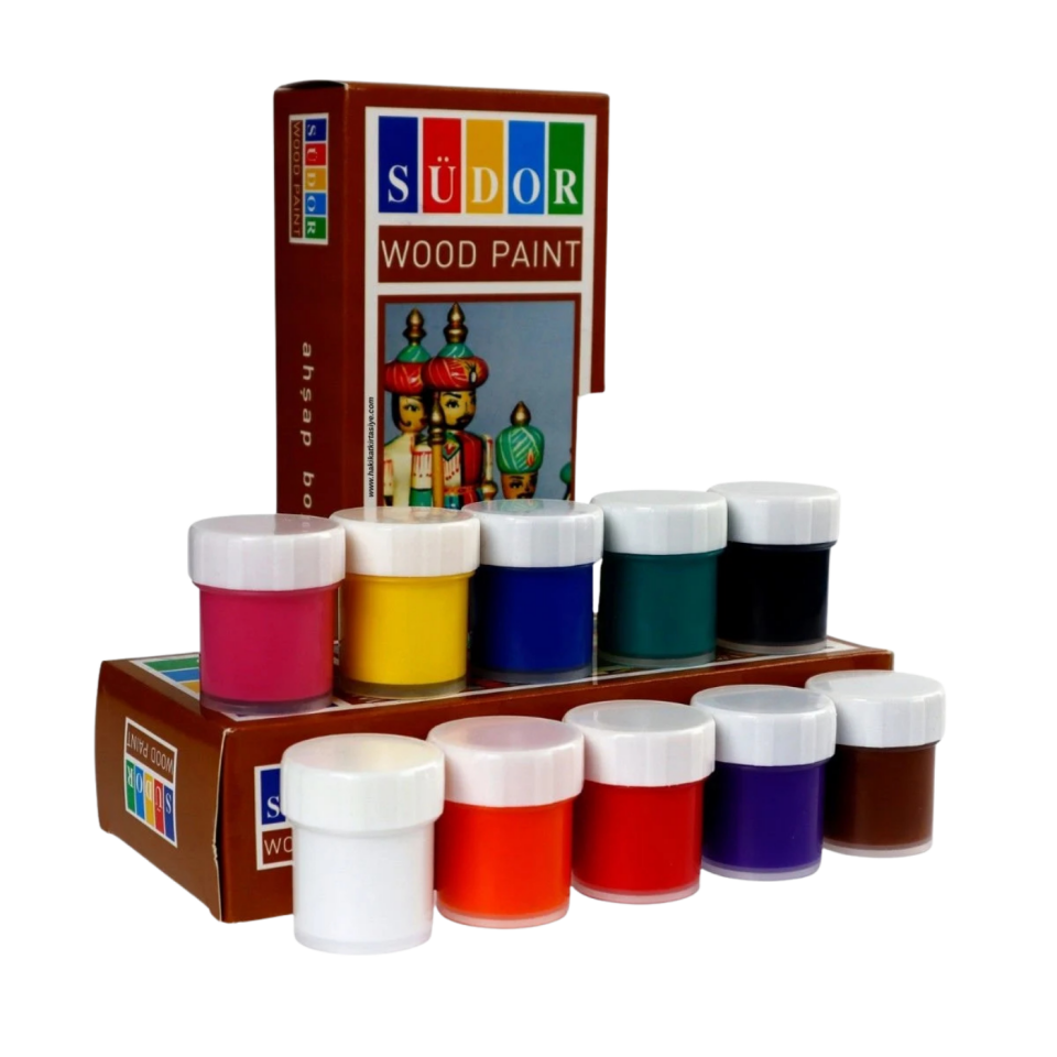 Südor Ahşap Boya Set 10x20 ml