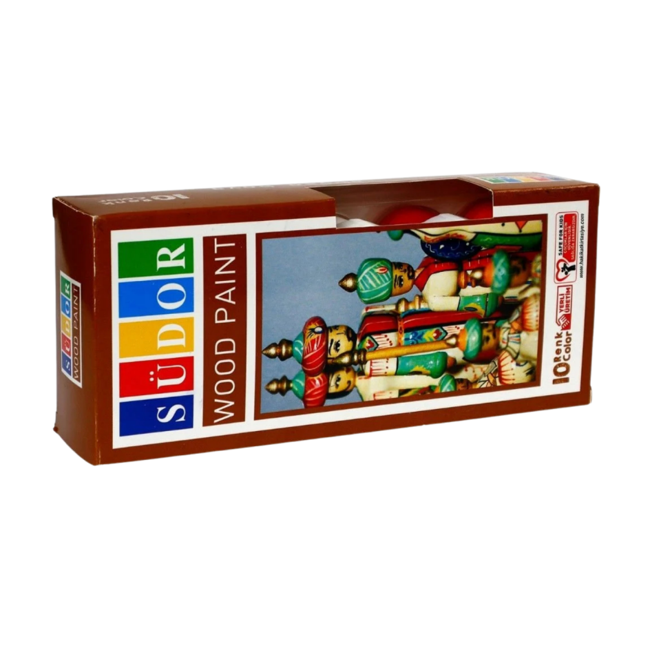 Südor Ahşap Boya Set 10x20 ml