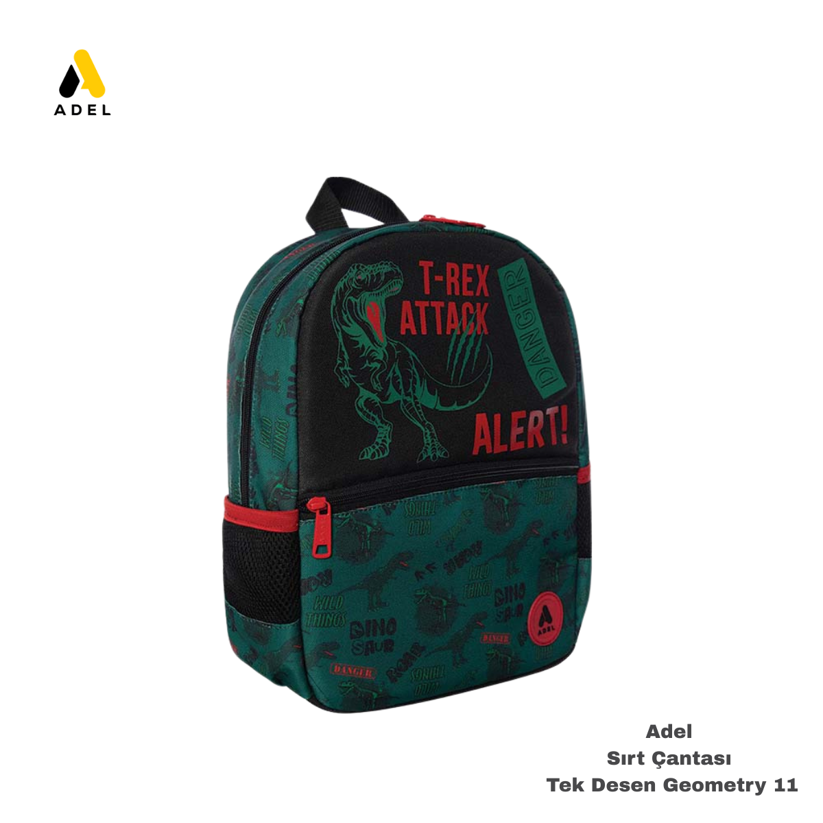 Adel Sırt Çantası Tek Desen Geometry 11 000064