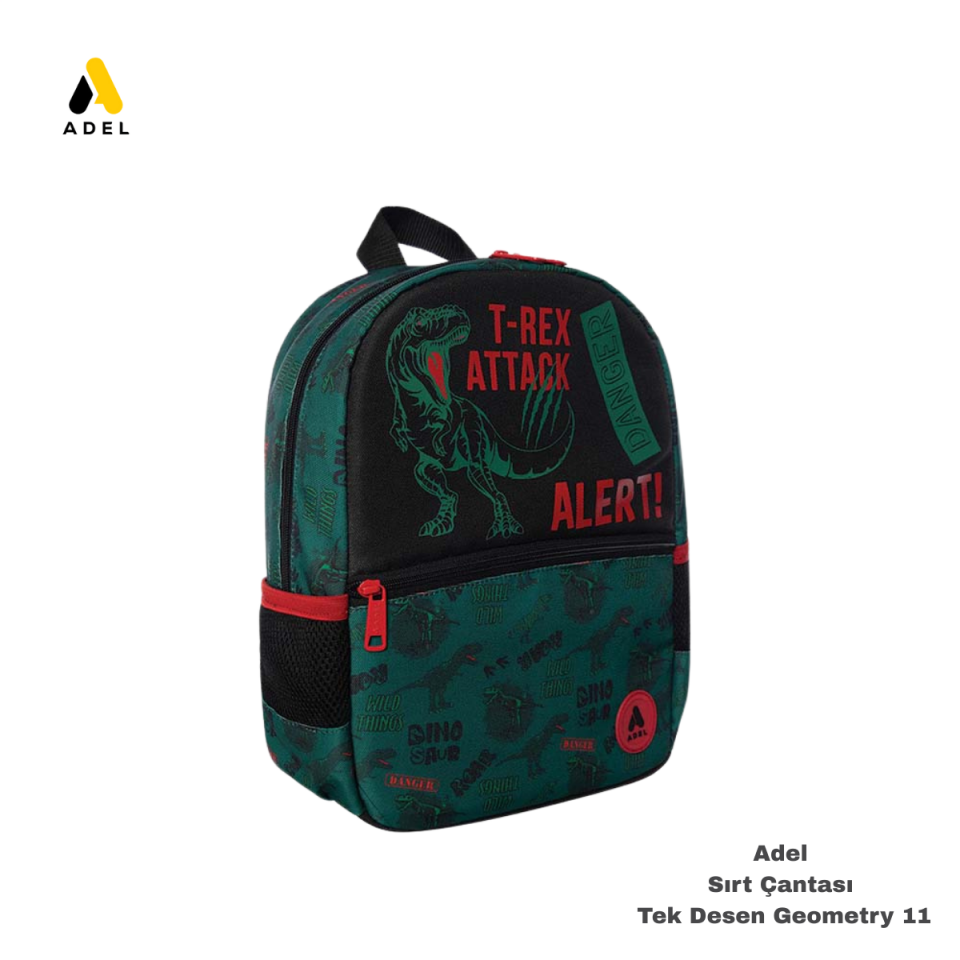 Adel Sırt Çantası Tek Desen Geometry 11 000064