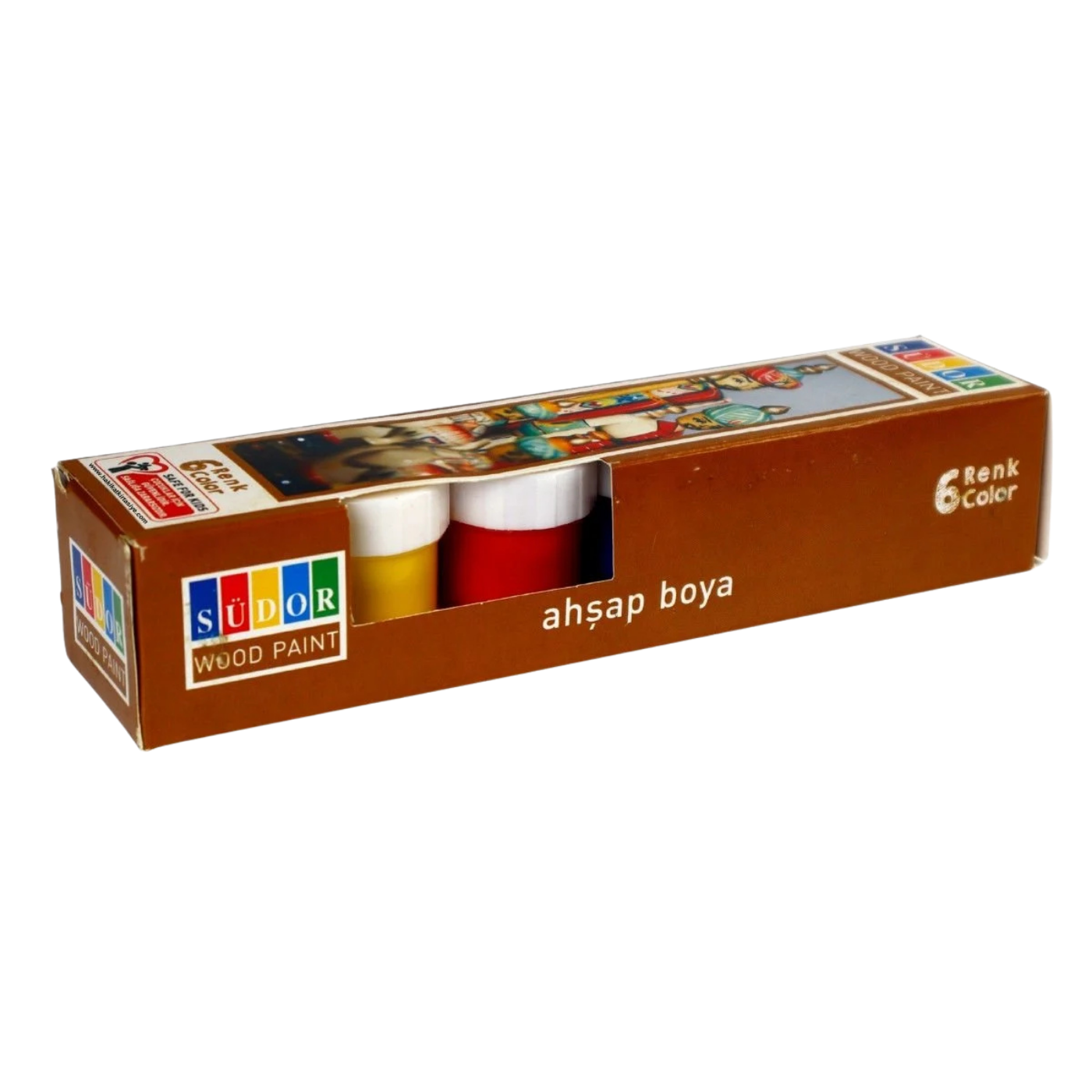Südor Ahşap Boya Set 6x20 ml