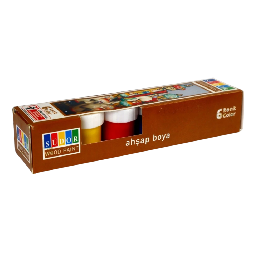 Südor Ahşap Boya Set 6x20 ml