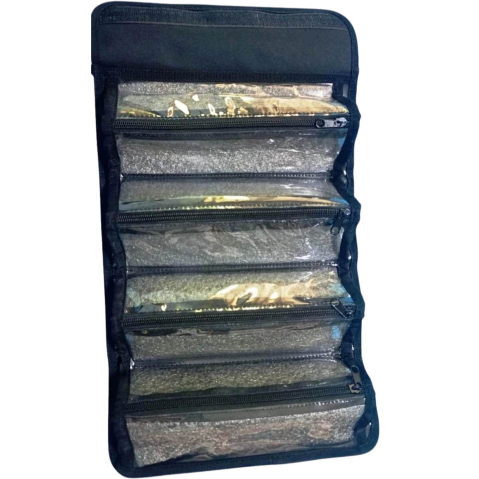 Stilo Kumaş 4'lü Kalem Çantası Desenli  SİT-KL22-006-002