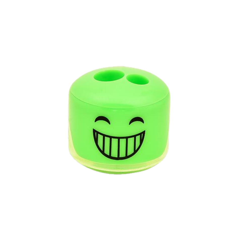Onas Ns­2065 Çift Bıçaklı Kalemtıraş Emoji Yeşil
