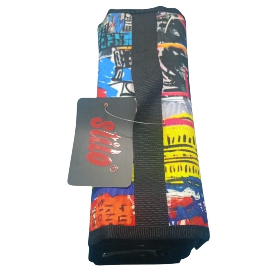 Stilo Kumaş 4'lü Kalem Çantası Desenli  SİT-KL22-006-003