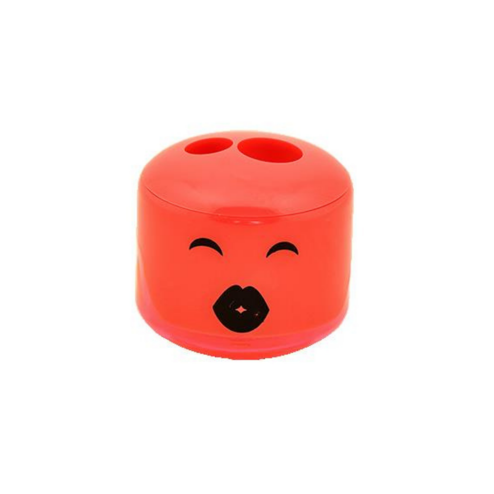 Onas Ns­2065 Çift Bıçaklı Kalemtıraş Emoji Sarı