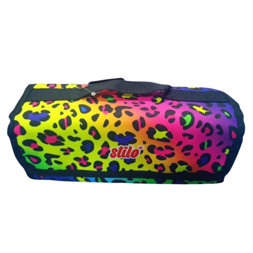 Stilo Kumaş 4'lü Kalem Çantası Desenli  SİT-KL22-006-04