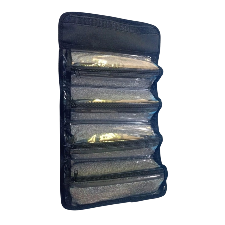 Stilo Kumaş 4'lü Kalem Çantası Desenli  SİT-KL22-006-004