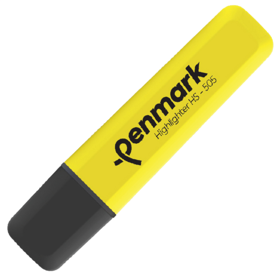 Penmark HS-505-01 Neon Fosforlu Kalem Sarı