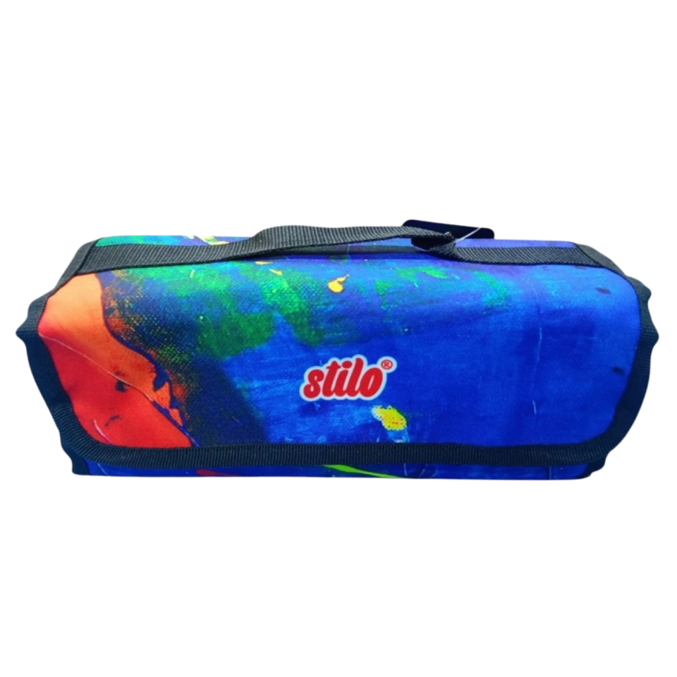 Stilo Kumaş 4'lü Kalem Çantası Desenli  SİT-KL22-006-06