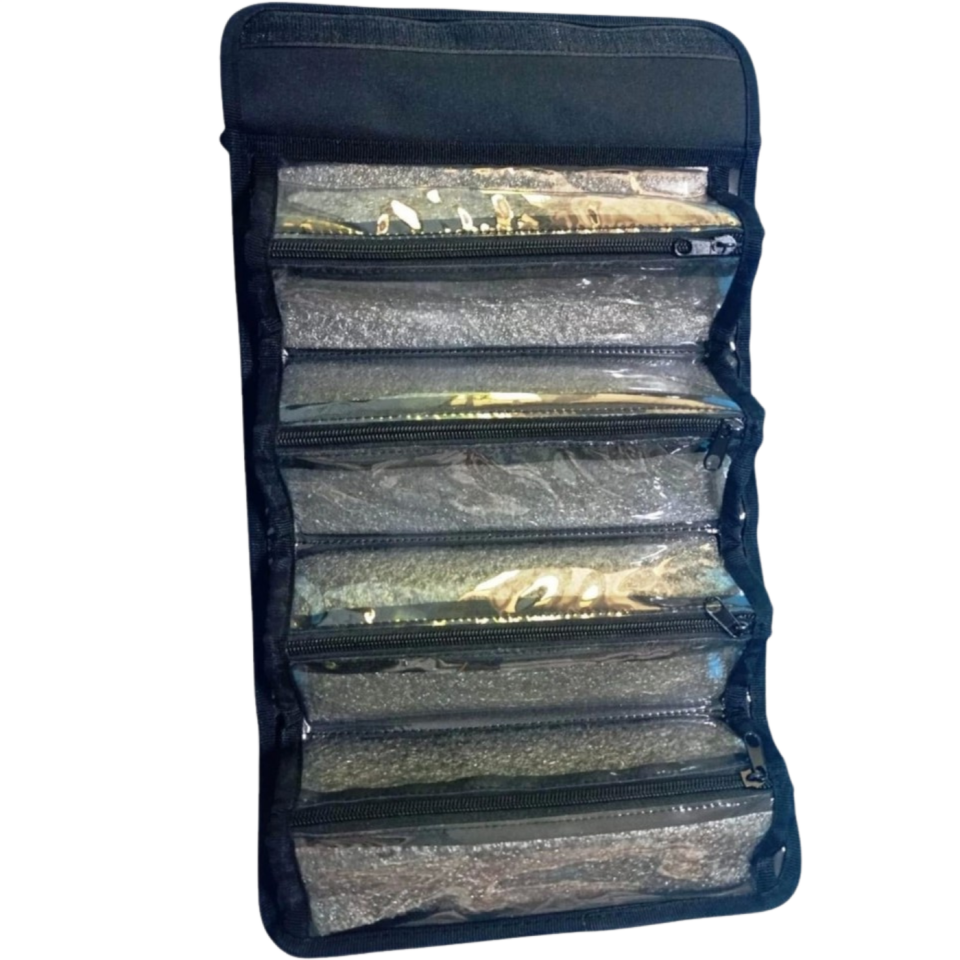 Stilo Kumaş 4'lü Kalem Çantası Desenli  SİT-KL22-006-006