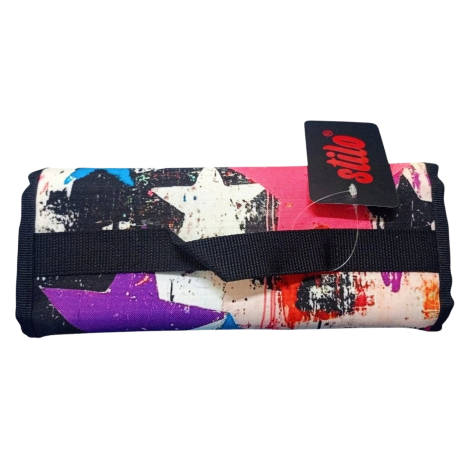 Stilo Kumaş 4'lü Kalem Çantası Desenli  SİT-KL22-006-007