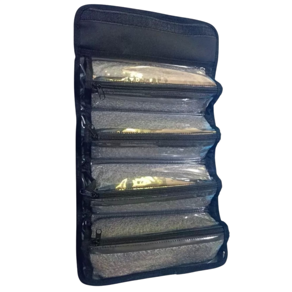 Stilo Kumaş 4'lü Kalem Çantası Desenli  SİT-KL22-006-007