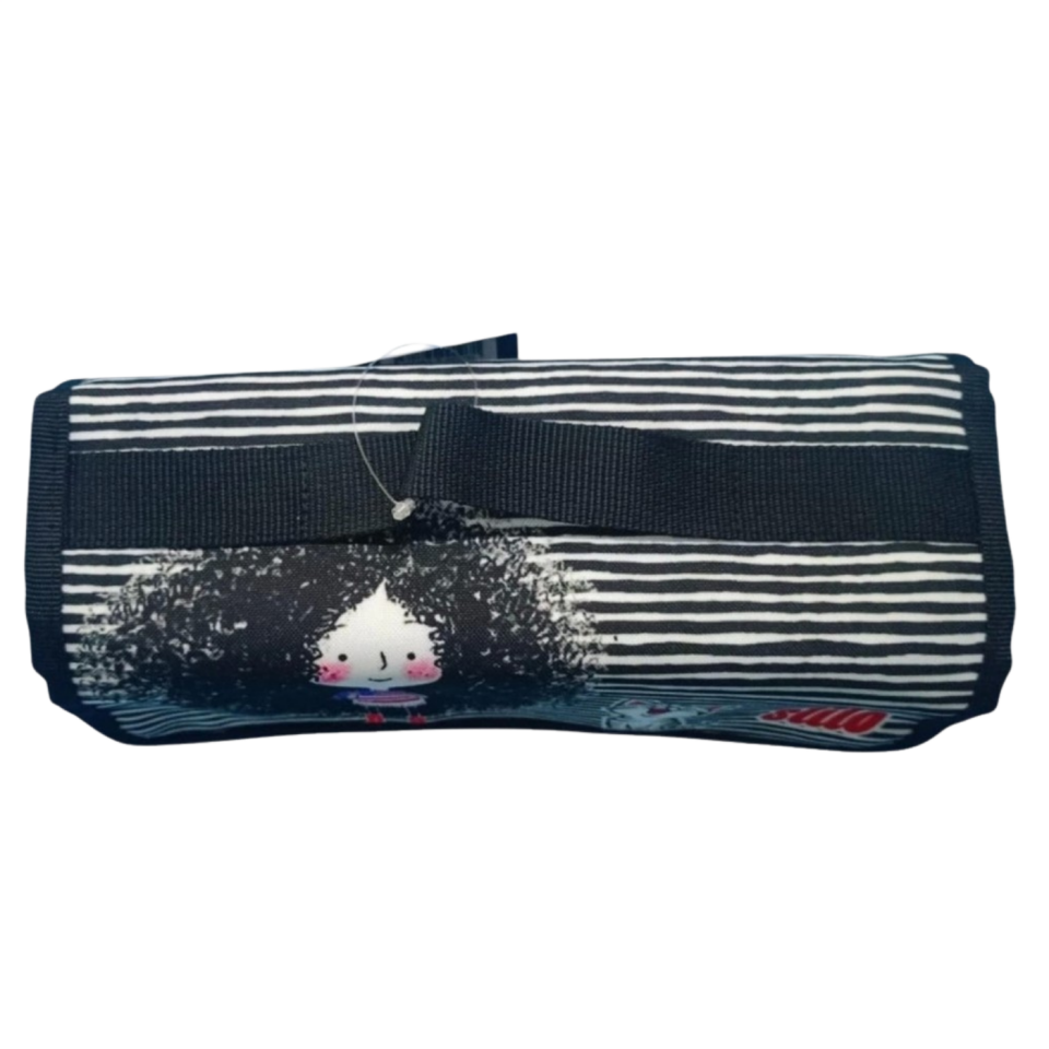 Stilo Kumaş 4'lü Kalem Çantası Desenli  SİT-KL22-006-08