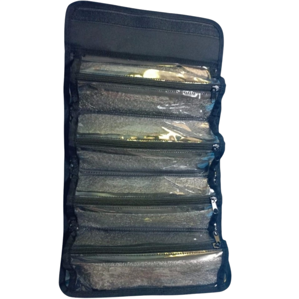 Stilo Kumaş 4'lü Kalem Çantası Desenli  SİT-KL22-006-008