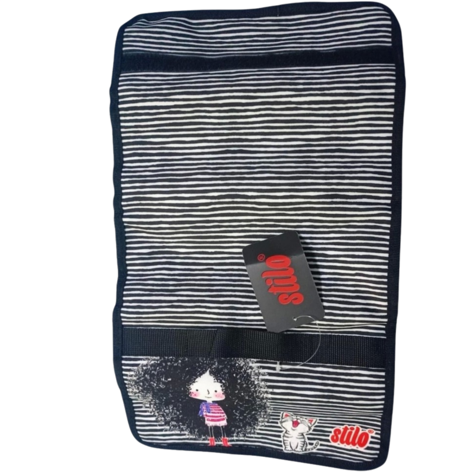 Stilo Kumaş 4'lü Kalem Çantası Desenli  SİT-KL22-006-008