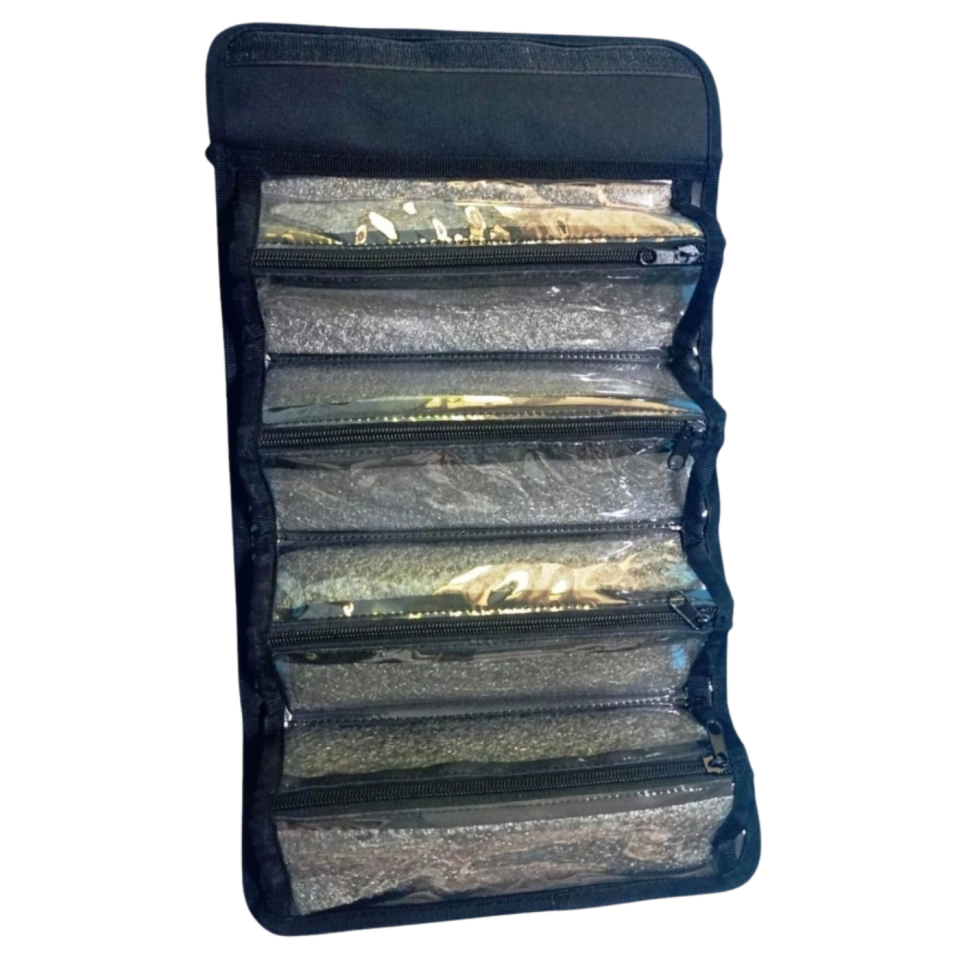 Stilo Kumaş 4'lü Kalem Çantası Desenli  SİT-KL22-006-009