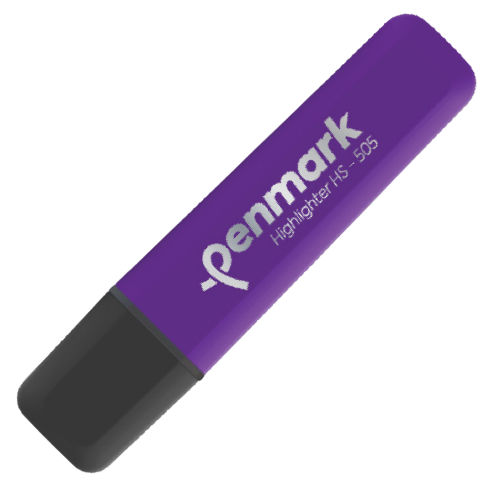 Penmark HS-505-05 Neon Fosforlu Kalem Lila