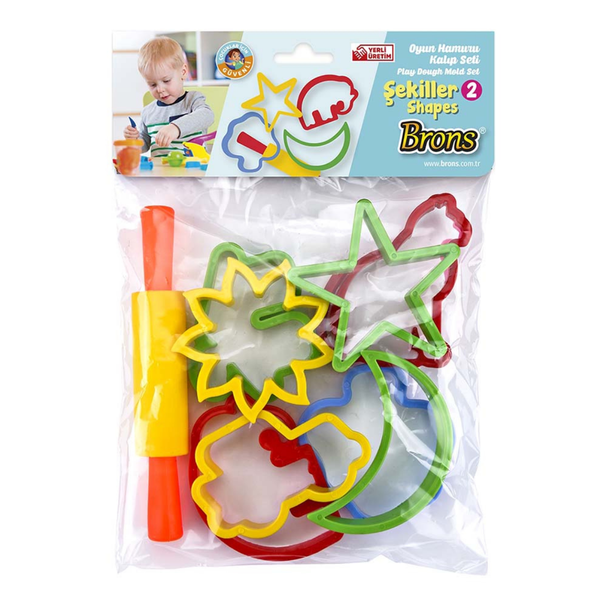 Brons Br-474 Oyun Hamuru Büyük Şekiller