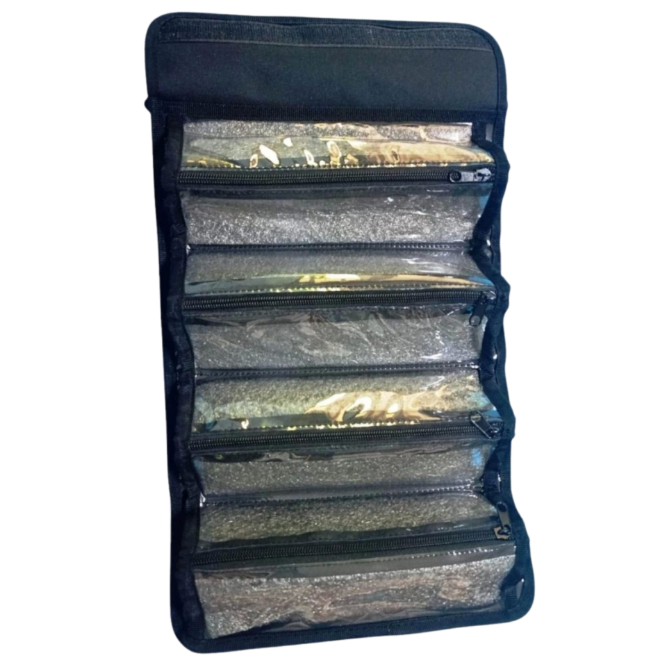 Stilo Kumaş 4'lü Kalem Çantası Desenli  SİT-KL22-006-011