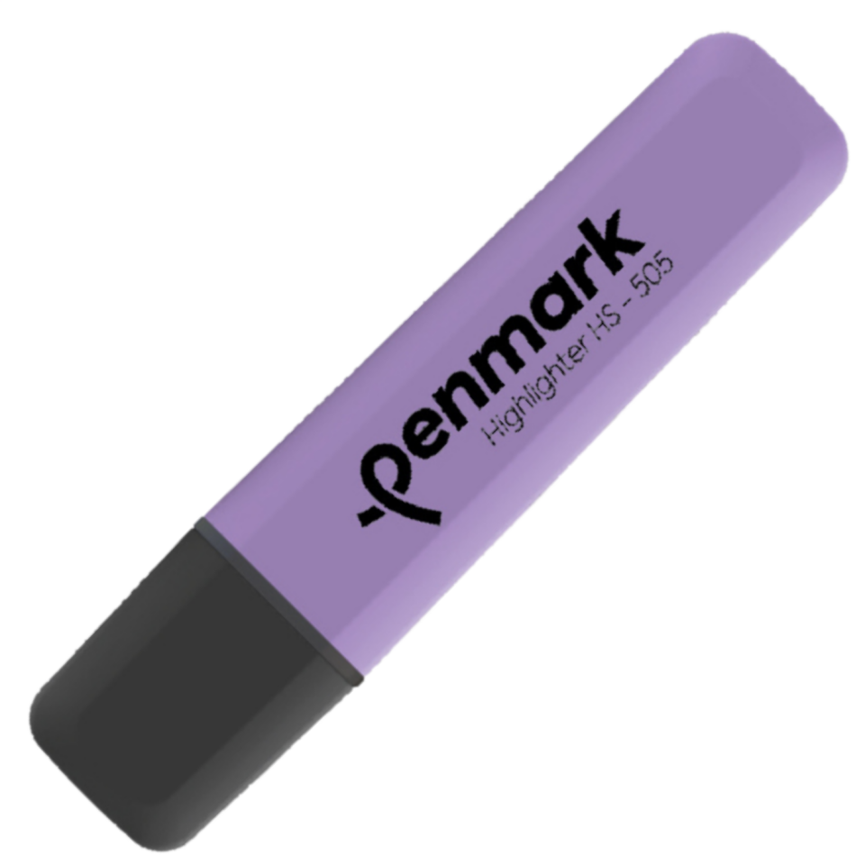 Penmark HS-505-07 Pastel Fosforlu Kalem Lavanta