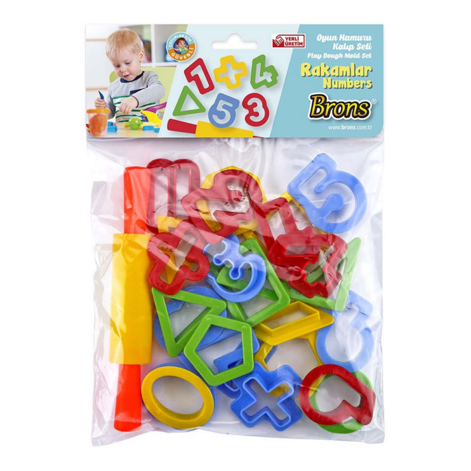 Brons Br-472 Oyun Hamuru Matematik Seti