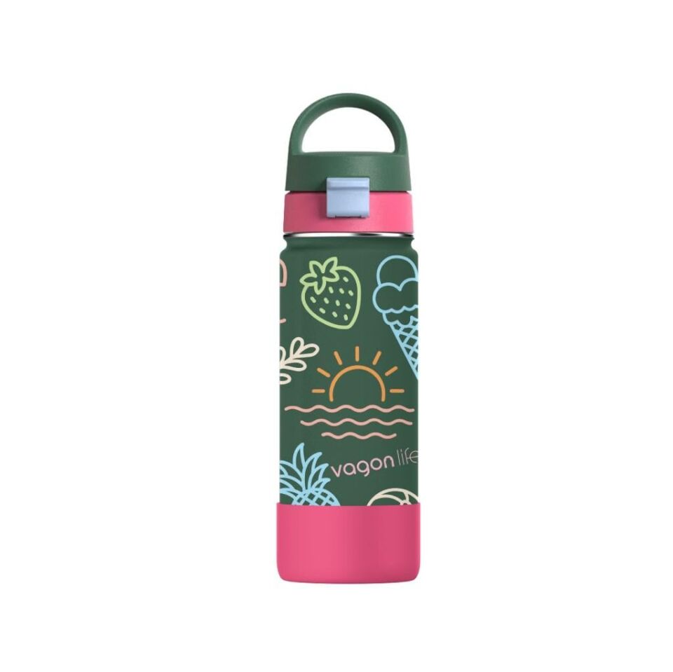 Vagonlife Çelik Termos 550ml VGN­1109 Koyu Yeşil