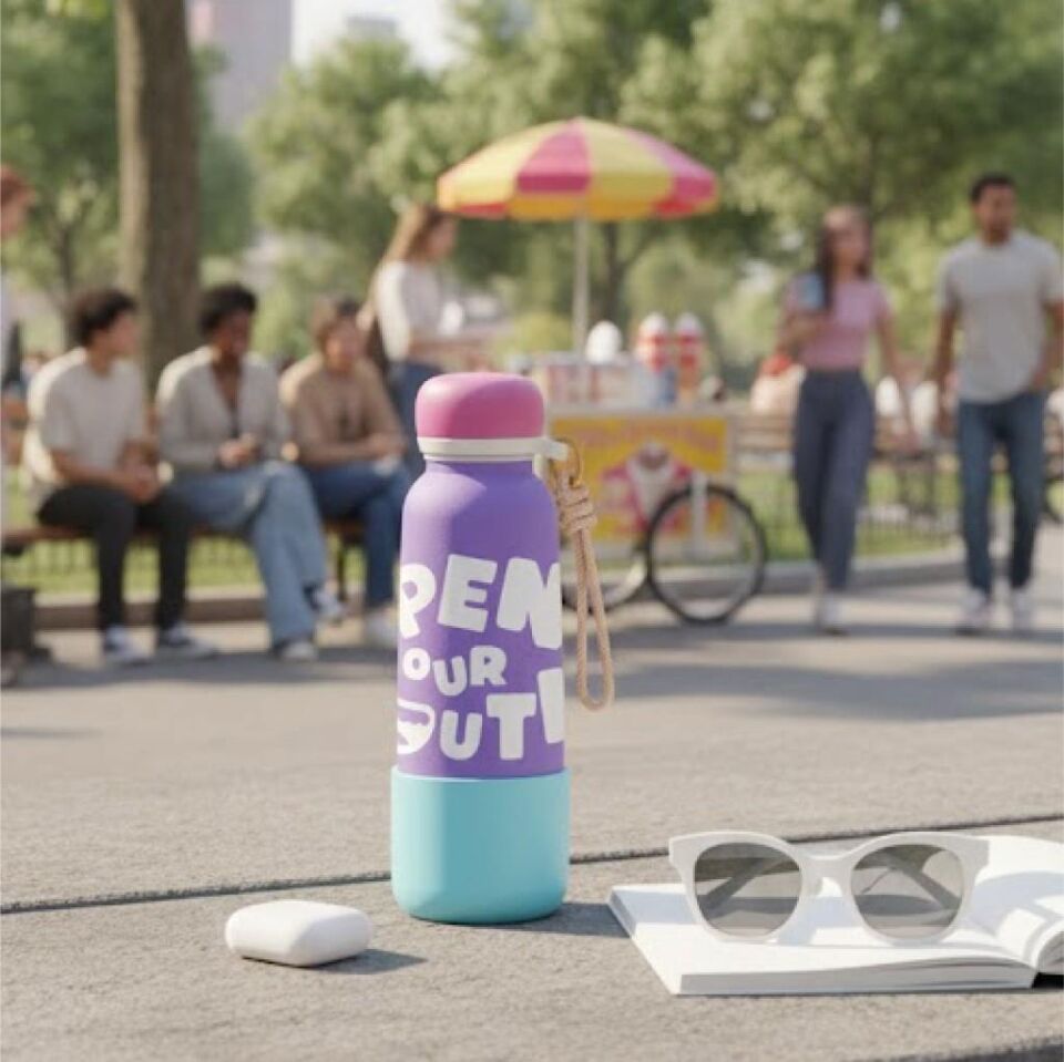 Vagonlife Çelik Termos 550ml VGN­1105 Kırmızı