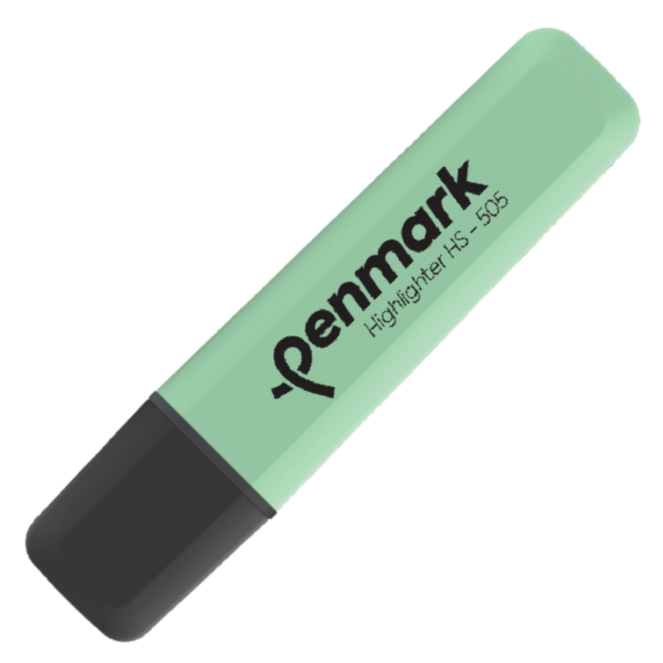 Penmark HS-505-12 Pastel Fosforlu Kalem Mint Yeşili