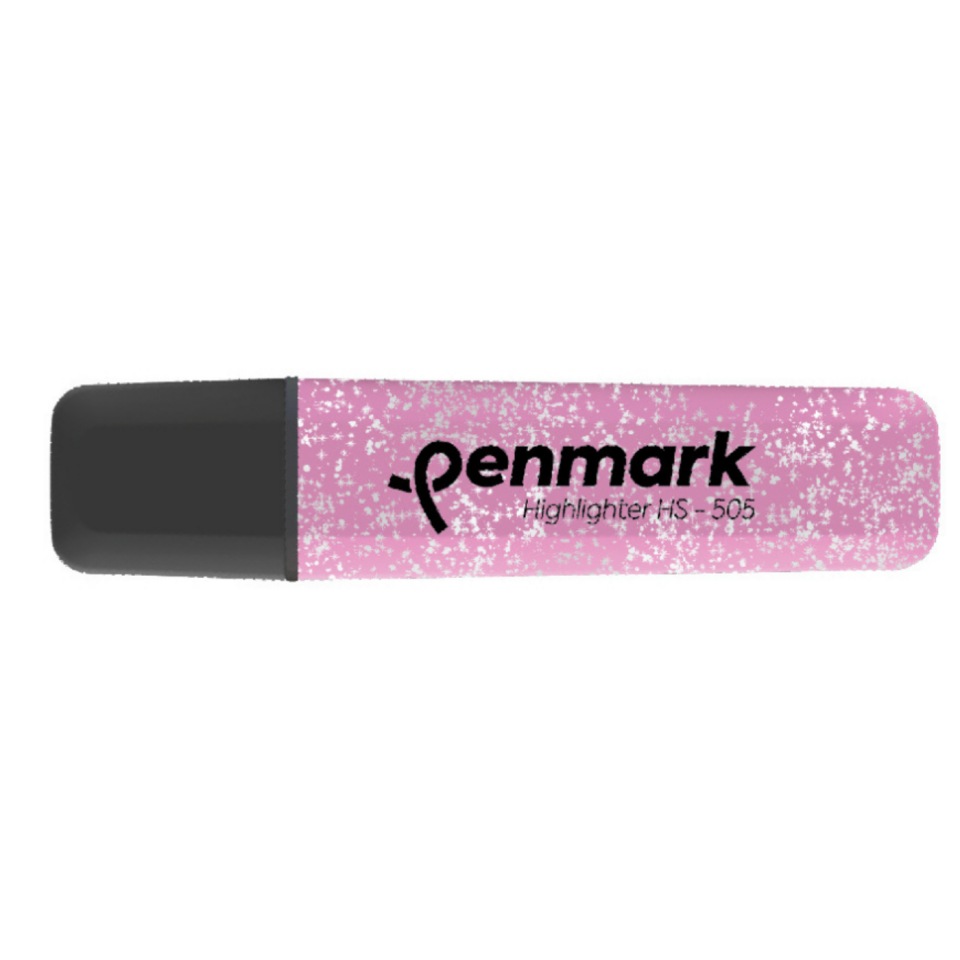 Penmark HS-505-17 Metalik Simli Fosforlu Kalem Lavanta