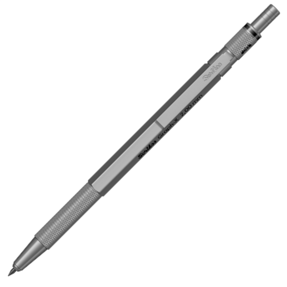 Scrikss GraphX Metal 0.7 mm Versatil - Uçlu Kalem Kurşun Gri