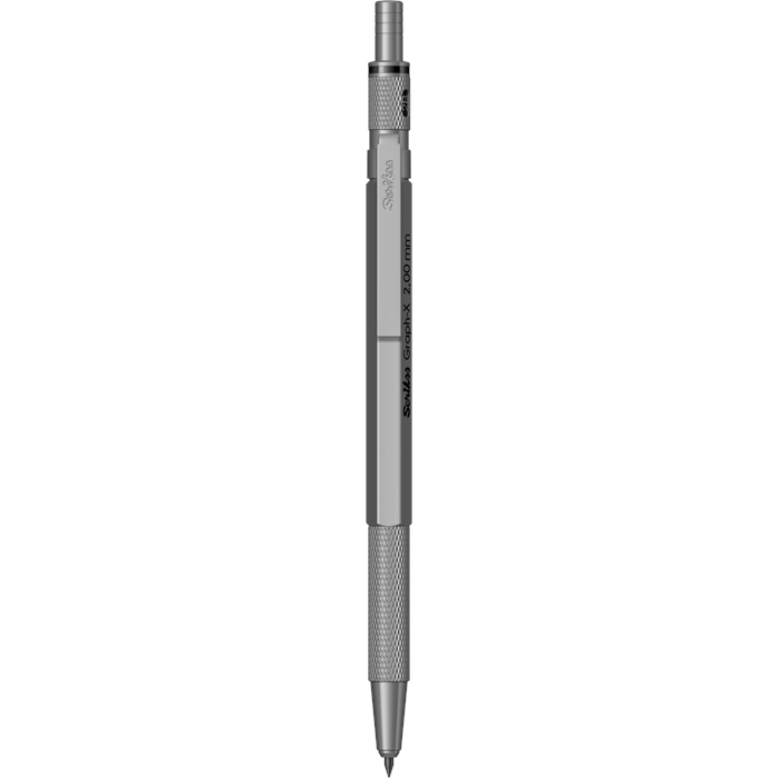 Scrikss GraphX Metal 0.7 mm Versatil - Uçlu Kalem Kurşun Gri