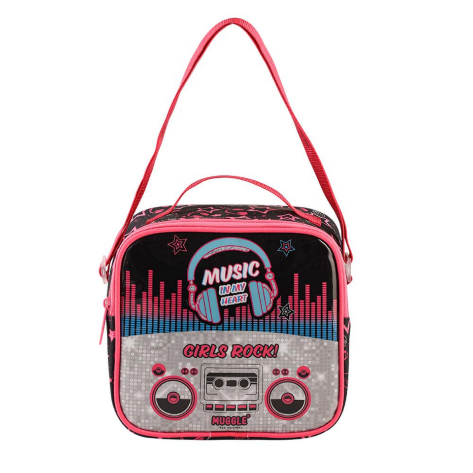 Muggle Mu-7167 Music Siyah Beslenme Çantası