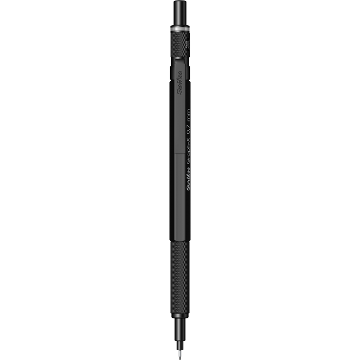 Scrikss Graph­X Metal Versatil 07mm Mat Siyah
