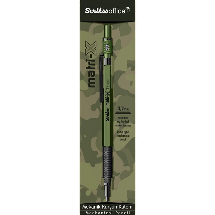 Scrikss Matrı­X Versatil 07mm Şeffaf Ambalaj Haki