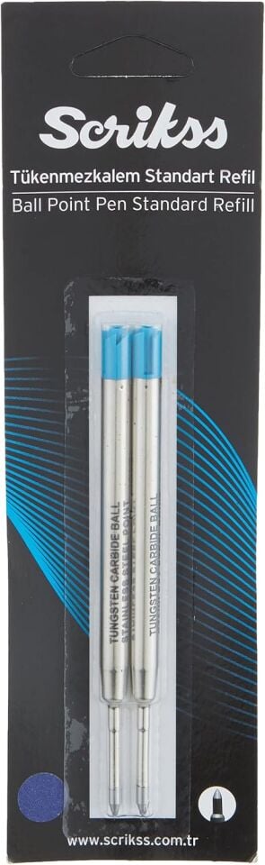 Scrikss Metal Standart Dev Refil  Mavi