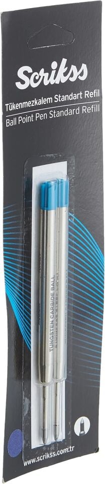 Scrikss Metal Standart Dev Refil  Mavi