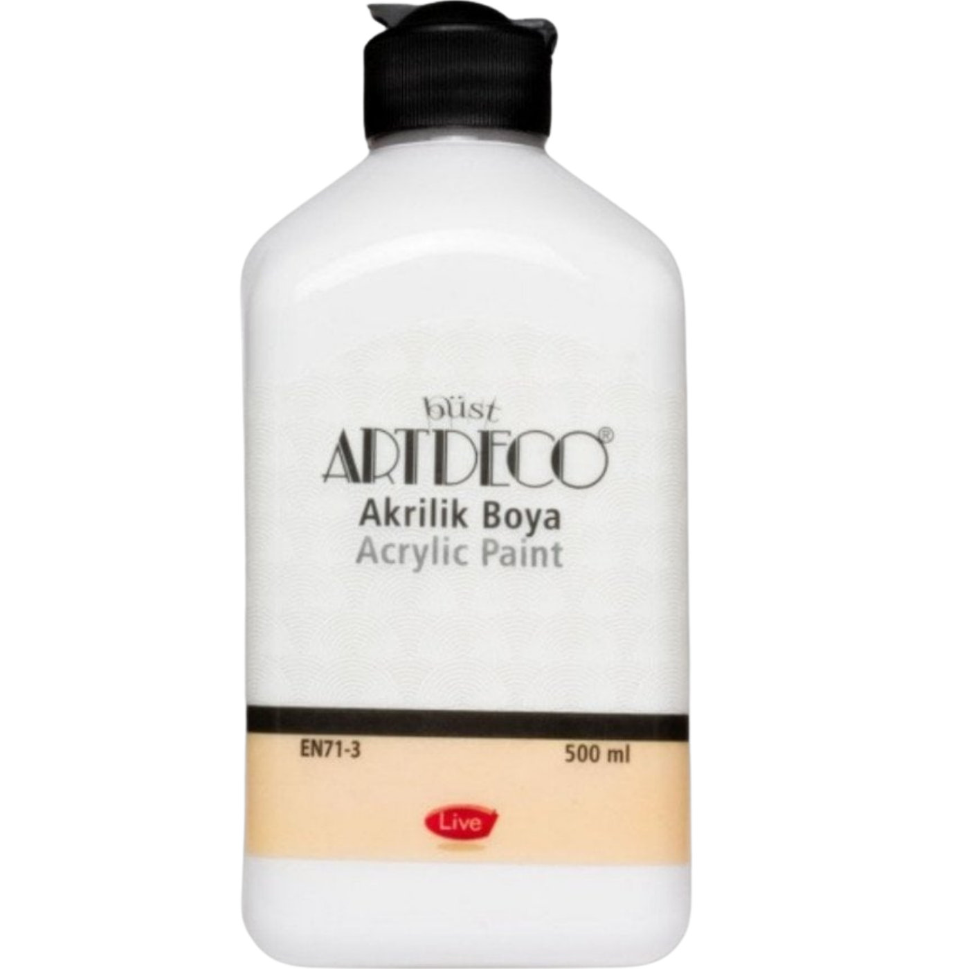 Artdeco 3619 Akrilik Boya Beyaz 500 ml