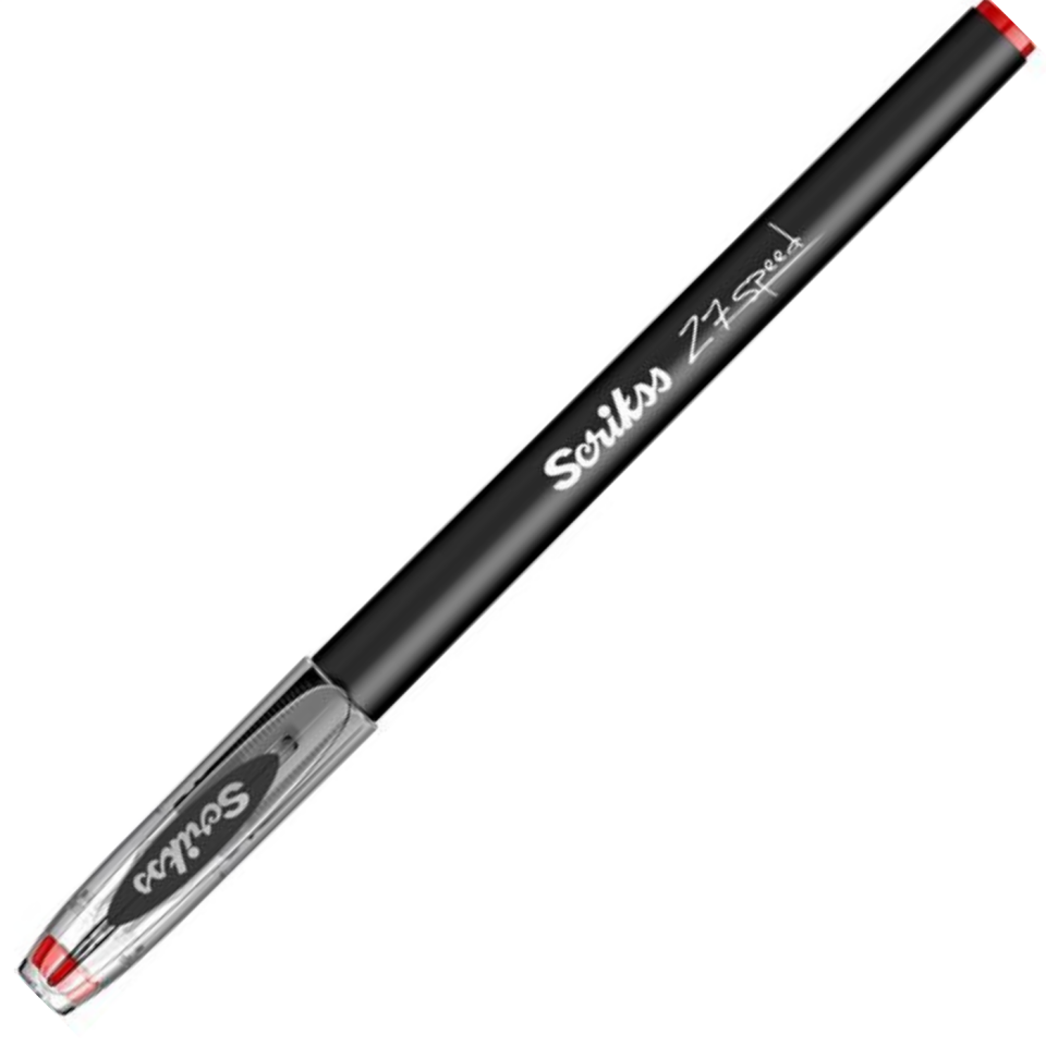 Scrikss Speed Gel Tükenmez 07mm Kırmızı