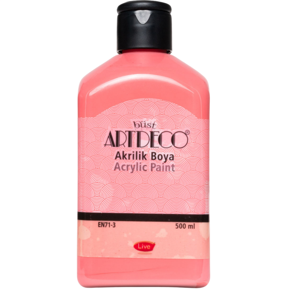 Artdeco 070L-3604 Akrilik Boya 500ml Pembe