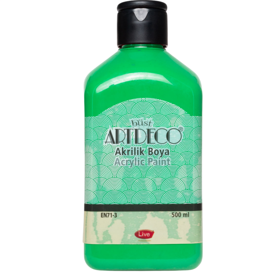 Artdeco 070L-3612 Akrilik Boya 500ml Yeşil