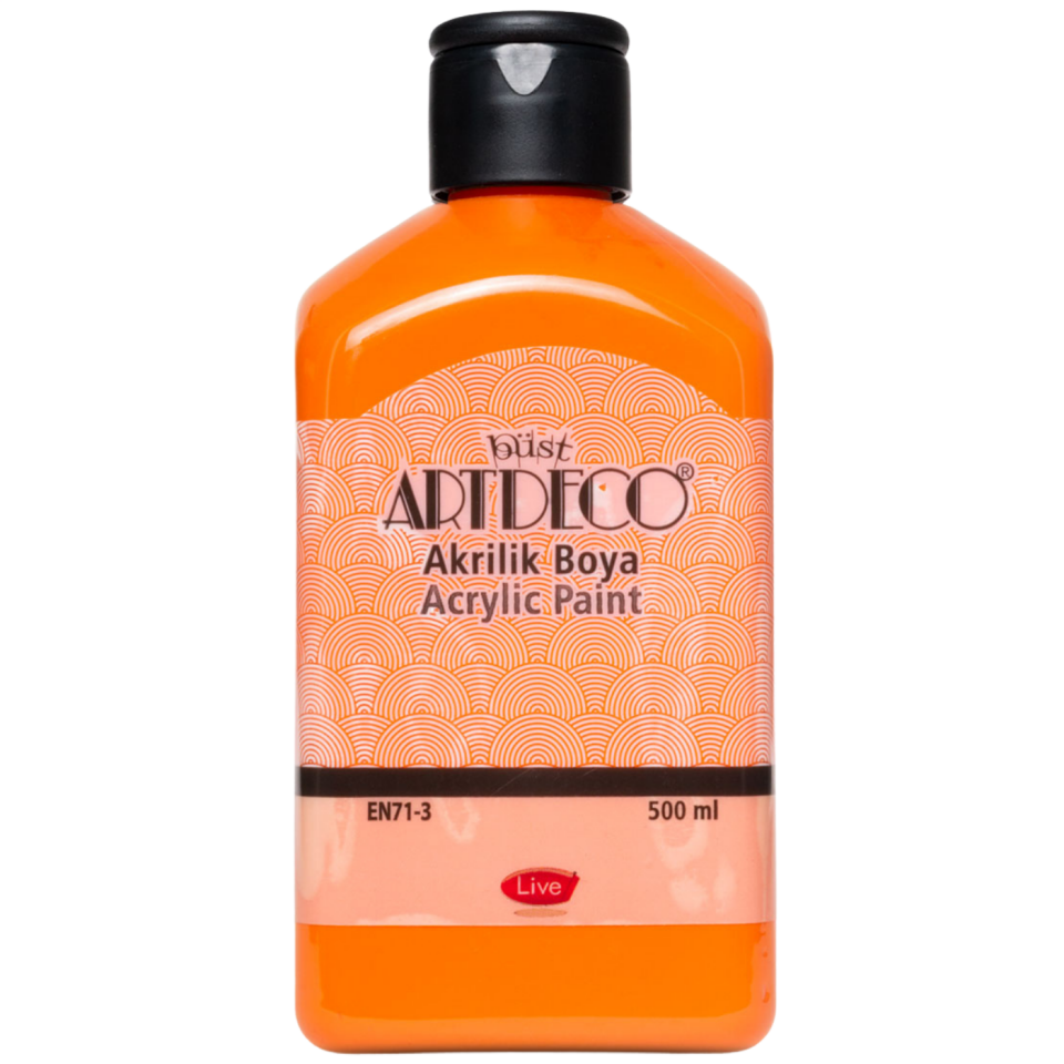 Artdeco 070L-3603 Akrilik Boya 500ml Turuncu