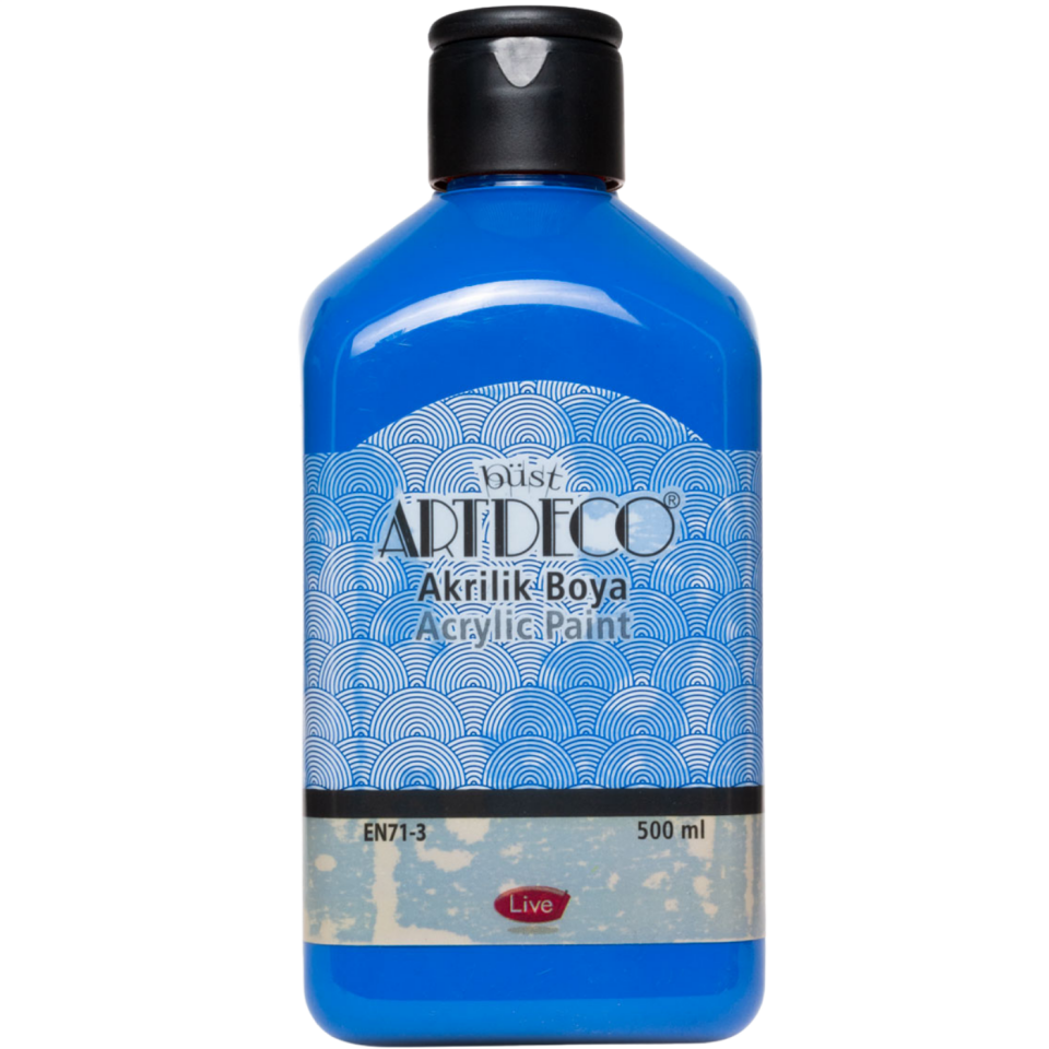 Artdeco 070L-3610 Akrilik Boya 500ml Mavi