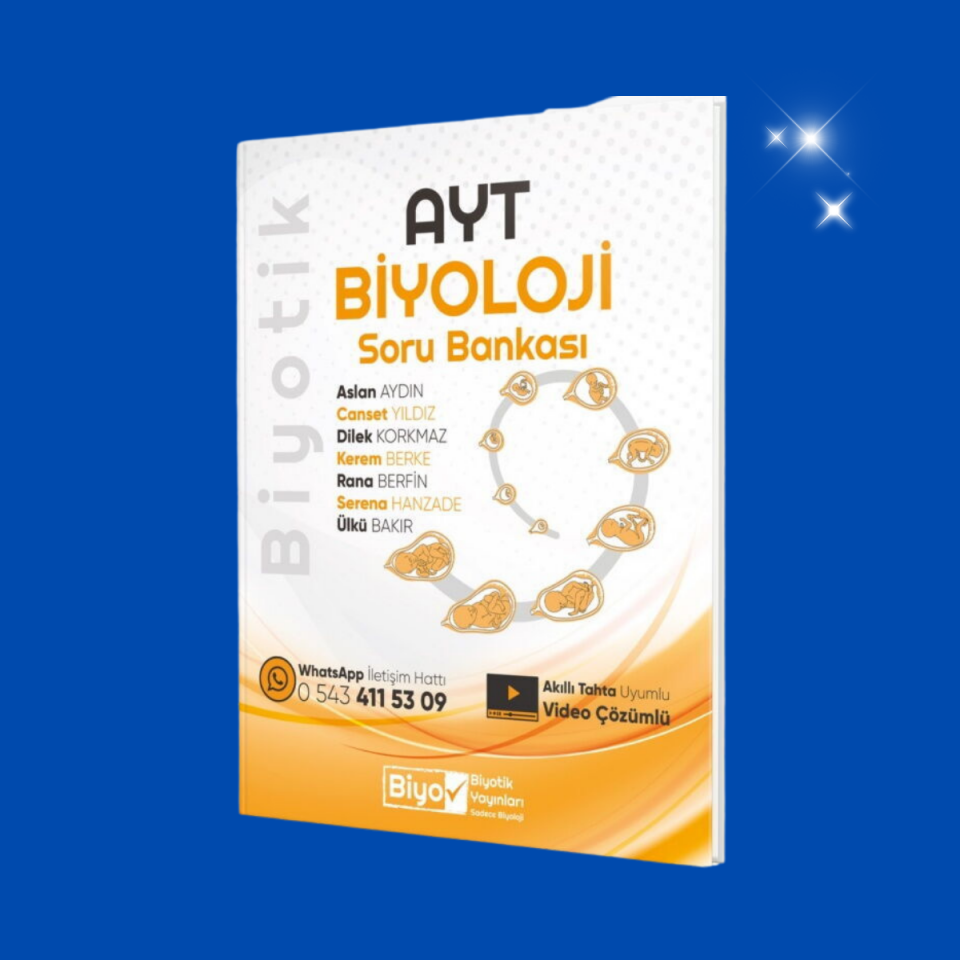 Biyotik Yayınları AYT Biyoloji Soru Bankası