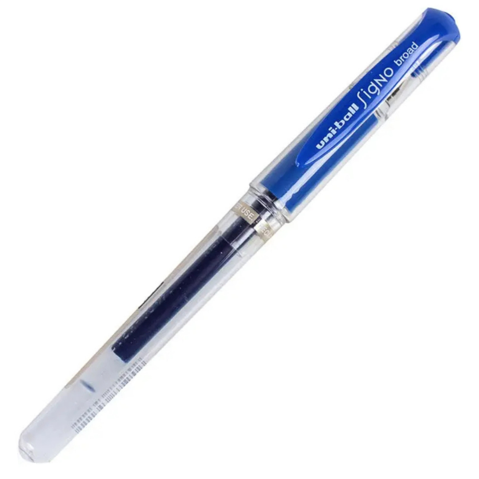 Uni-Ball UM-153 Signo Broad İmza Kalemi 1.0mm Mavi